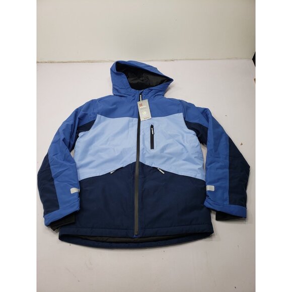 Swiss Tech Boys Blue Coast Combo Performance Ski Jacket Size XL 14-16 NWT